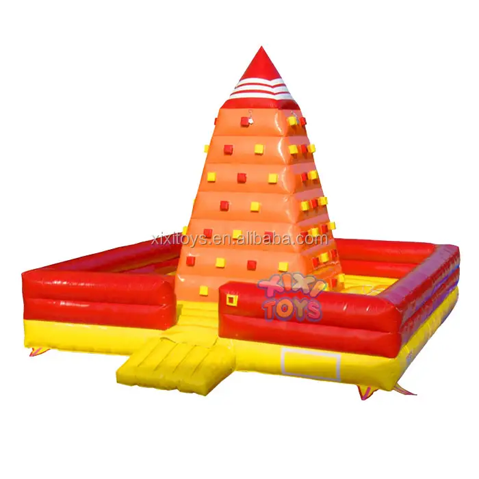 Kids Outdoor Inflatable Climbing Mountain Playground Games Interactive Challenge Inflatable Sport Climbing Game