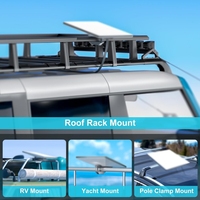 Support de montage en métal réglable en alliage d'aluminium pour toit de camping-car pour Starlink Mini