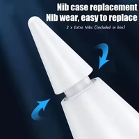 2024 indicateur de puissance stylet android avec rejet de la paume stylet universel pour tablette ipad téléphone à carte intelligente avec logo personnalisé