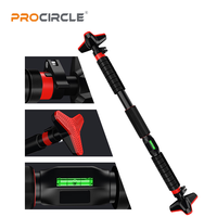 PB8107 Barre de traction réglable pour usage domestique Capacité de charge de 200 kg Comprend un instrument de nivellement et une éponge à haute mousse