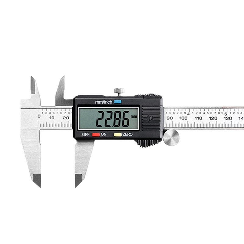 Суппорт 150mmVernier из нержавеющей стали пластиковый цифровой ЖК-суппорт