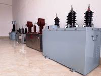 Transformateur de tension sec extérieur triphasé JSZWG-10 10 kV, cinq colonnes, anti-ferrorésonance, classe 0.2, 57,7 V résiduels, 100 V