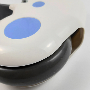 Wbd 3 इंच tpr अरंडी अस्पताल मेडिकल बेड कैस्टर व्हील्स 5 इंच 125 मिमी स्विस प्लेट कैस्टर रबर स्टील ओएम अनुकूलन योग्य - Product Image 2