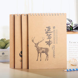 Carnet de dessin en papier aquarelle A3 A4, bloc de croquis à spirale - Product Image 4