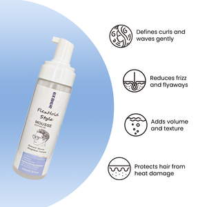 EKBER Moq Bajo Etiqueta Privada Personalizada Sin Residuos <span class=keywords><strong>Mousse</strong></span> de Rizos de Cabello Suave para Trenzas Espuma de Peinado <span class=keywords><strong>Extra</strong></span> Hold - Product Image 4