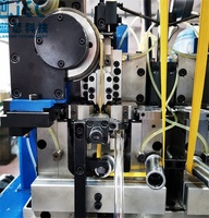 Fermeture à glissière Double tête en métal, appareil entièrement automatique à haute vitesse pour fermeture éclair à longue chaîne en Y