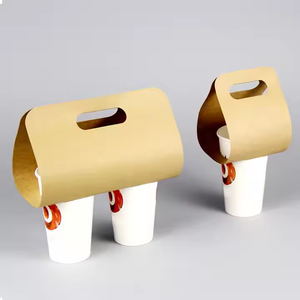 แก้วกระดาษเคลือบสีขาวพิมพ์ดิจิตอล CMYK แบบใช้แล้วทิ้ง สำหรับเครื่องดื่ม ย่อยสลายได้ทางชีวภาพ แบบผนังเดียว - Product Image 4