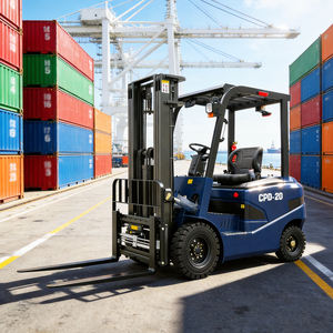 Forklift Listrik Baru 1.5 Ton 2 Ton 2.5 Ton 4WD Mini Forklift Listrik 3000-6000mm Forklift Listrik Kecil Bertenaga dengan Side Shift - Product Image 1