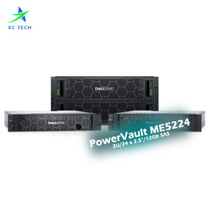ตู้เก็บข้อมูลแบบเน็ตเวิร์ค 2U/5U ราคาประหยัด D Ell EMC PowerVault ME4024 ME4084 ME5212 ME5224 ME5284 กล่องใส่ฮาร์ดดิสก์สำหรับจัดเก็บข้อมูล แร็คเซิร์ฟเวอร์ - Product Image 1