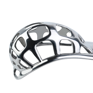 Ijzeren Fort Heavy Metal Slips Mannelijke Kuisheid Holle Haan Kooi Rvs Cock Bondage Kooi Ondergoed Voor Homo Bdsm Koppels - Product Image 4