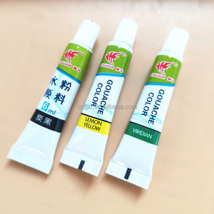 Offre Spéciale Non Toxique <span class=keywords><strong>Prix</strong></span> Bas Différentes Couleurs En Bouteille 6ml 12ml 16ml Riche Pigment <span class=keywords><strong>Gouache</strong></span> Peinture pour Enfants - Product Image 3
