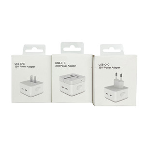 Venta al por mayor Original 35W Dual PD <span class=keywords><strong>Cargador</strong></span> Rápido Tipo C Adaptador de PD Usb C <span class=keywords><strong>Cargador</strong></span> de Pared Adaptador de Corriente de Alta Calidad para <span class=keywords><strong>Iphone</strong></span> - Product Image 2