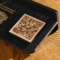 Support de menu NFC en bois