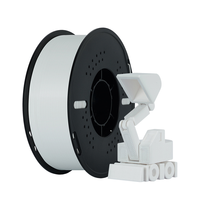 Filament ASA 1,75 mm résistant aux UV, résistant aux intempéries, robuste, pour imprimante 3D, noir gris, pour Bambu Lab Creality