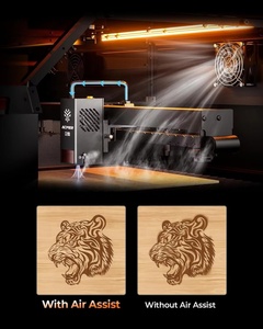 Graveur laser de haute précision ACMER P3 48W 24W, machine de découpe de bureau DIY pour le marquage du bois, du métal, de l'acrylique, du cuir, de la pierre, du papier et du MDF - Product Image 2