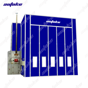 Sang trọng 8m * 5.4m * 3.4M ô tô phun gian hàng DIESEL sưởi ấm xe sơn lò với hệ thống chiếu sáng LED - Product Image 6