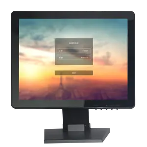 True Flat Screen 15 Inch Capacitieve Touchscreen Monitor Voor Pos-Systeem