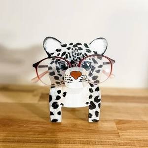 Monture de lunettes rétro minimaliste en forme de chien, en <span class=keywords><strong>bois</strong></span> naturel écologique, antidérapante, support oculaire, best-seller transfrontalier - Product Image 6