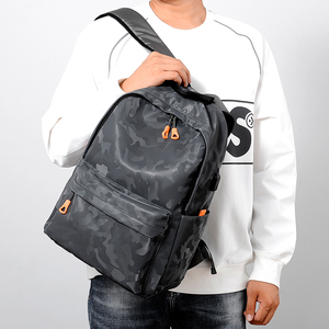 15.6 Inch Usb Waterproof Laptop Wholesale Men's Polyester Laptop <b>Bag</b> Travel Custom School Laptop Backpacks - Product Image 5