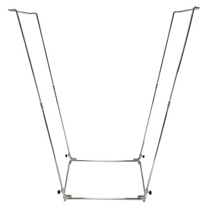 Supporto Pieghevole in <span class=keywords><strong>Metallo</strong></span> per Sacchi della Spazzatura, Telaio Portatile per Sacchi della Spazzatura da Esterno - Product Image 1