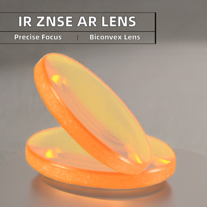 Lente Convexa Dupla CVD ZnSe de Alta Performance 20mm 45mm Distância Focal 2.7mm Espessura Precisão de Superfície 1/4 Lambda Infravermelho CO2 - Product Image 3