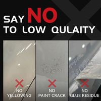 Film de protection de peinture TPU PPF auto-réparateur 7,5 mil, qualité USA, garantie 10 ans, nano-enduit, anti-jaunissement, TPH TPU PPF Film