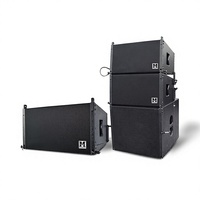 Système de sonorisation professionnel pour scène extérieure TWVR10, enceinte colonne simple 10 pouces, réponse en fréquence 76Hz-19kHz, 220V
