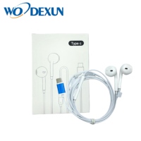 Écouteurs intra-auriculaires filaires et casques de sport avec prise jack 3,5 mm et USB-C pour iPhone 15 16 Pro Max Smartphone