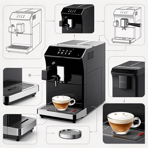 เครื่องชงกาแฟแบบหยอดเหรียญพร้อมเครื่องบด<span class=keywords><strong>กาแฟ</strong></span>ในตัว ให้กาแฟบดสดใหม่สำหรับธุรกิจขาย<span class=keywords><strong>กาแฟ</strong></span>แบบหยอดเหรียญ - Product Image 2