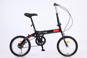 Shm 16-Inch Siêu Nhẹ Thép Ngã Ba Gấp Dành Cho Người Lớn Thành Phố Xe Đạp Di Động 1-Tốc Độ Giải Trí Đi Xe Đạp - Product Image 6