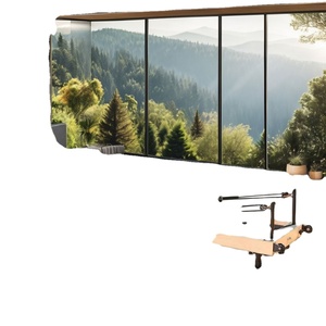 Máquina de Pilates Reformer Plegable para Gimnasio, Equipo de Ejercicio en Madera de Roble, Arce y Haya - Product Image 1
