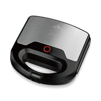 Machine à gaufres et biscuits électrique RAF R.532G 750W antiadhésive à double face chauffante, compacte pour la pâtisserie maison