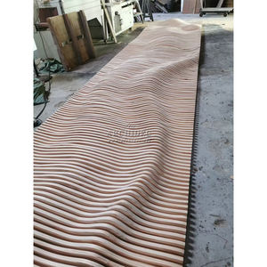 <span class=keywords><strong>Madera</strong></span> de pino esculpida completa Knock Down Decorativo 3D Paramétrico Panel de Arte de pared Paneles de pared de <span class=keywords><strong>madera</strong></span> - Product Image 1