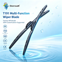 Deerxuan T191 Essuie-glace de pare-brise universel multifonction à 3 sections, vente en gros directe usine, service OEM personnalisé