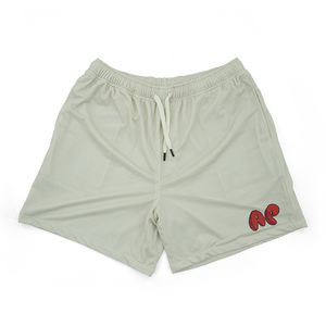 Short de basket-ball en maille épaisse personnalisé de 5 pouces avec garniture, short en maille sublimée - Product Image 1