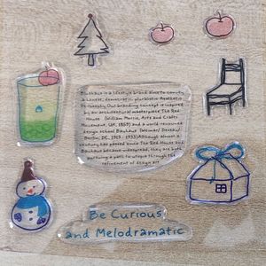 Pegatinas Decorativas de PVC en Relieve 3D Personalizadas, Pegatinas Puffy con Relieve 3D para Fundas de Teléfono, Cuadernos y Álbumes de Recortes - Product Image 1