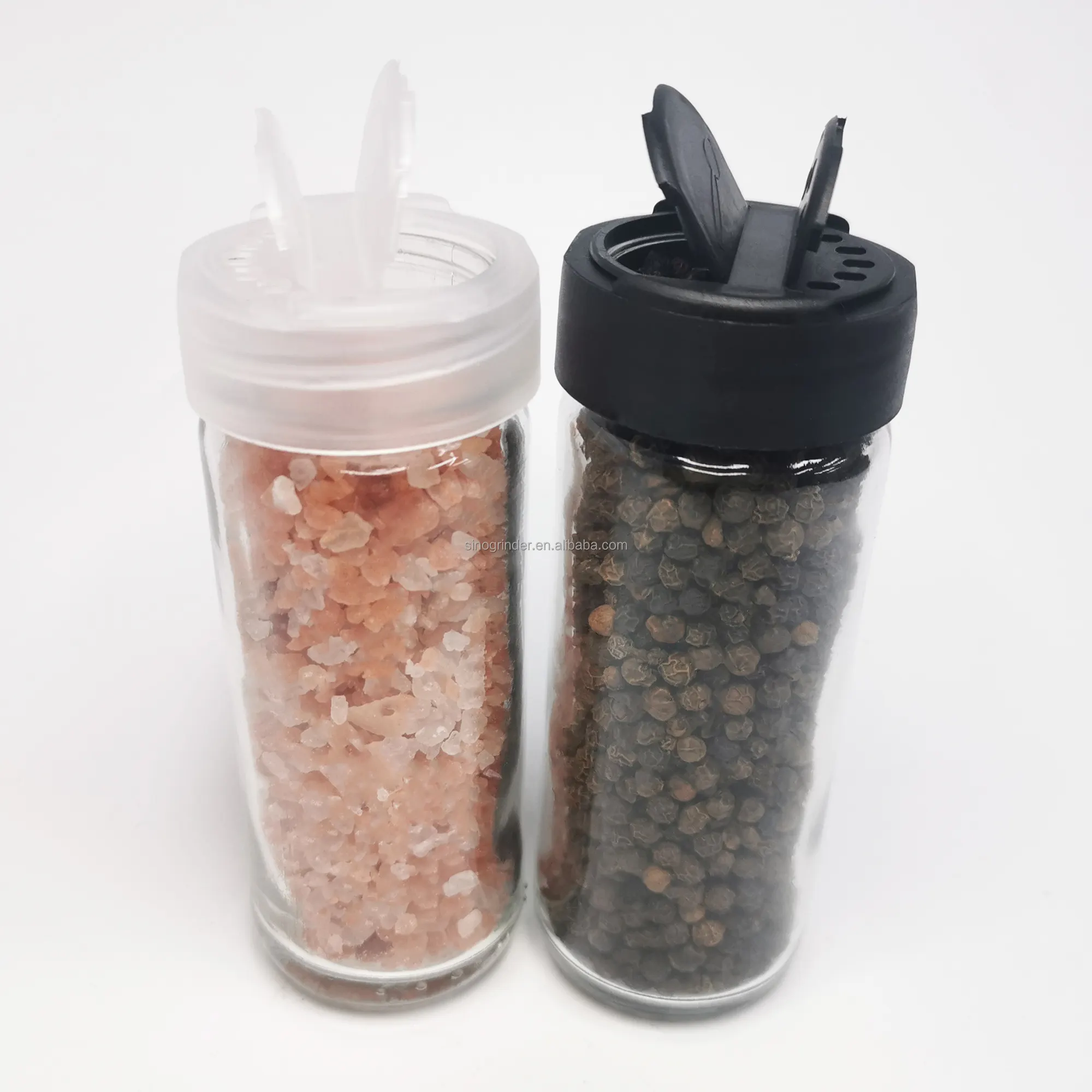 Kitchen Salt Glassware Herb And Spice Glass Jars Seasoning Bottle Spice Shaker