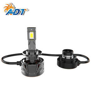 หลอดไฟ LED D1S D3S สำหรับรถยนต์ ไฟสูง-ต่ำ แบบสองด้าน ชิป CSP 6500K 35W 4900LM ปลั๊ก 12V 24V - Product Image 3