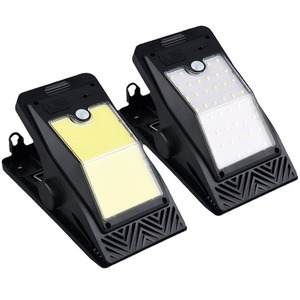 Solar Clip On Light LED Patch 2.4V Outdoor Wall Fence Banister <b>Frame</b> Camping Garden Patio Sensor Light - Product Image 2