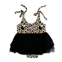 Robe barboteuse une pièce à impression personnalisée pour bébé fille: attaches d'épaule réglables, maille extensible extrêmement douce, quantité minimale de commande bas
