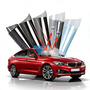 Película de Carbono Innofilms para Ventanas de Automóviles 1.52x30M VLT 5%-35% Resistente al Calor, Auto-Reparable, Anti-Rayones, Rechazo de 90% IR/99% UV - Product Image 1