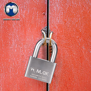 Khóa Móc Chống Nước 304, Khóa An Toàn Chống Cắt Chùm Tia Nửa Lớp Hệ Thống Khóa Treo Mở Bằng Thép Không Gỉ - Product Image 6