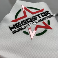 Étiquette thermocollante en silicone personnalisée, logo 3D multicolore, patch en caoutchouc à repasser pour t-shirts, vêtements de sport