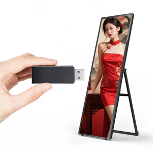 Cho cosun xách tay Android LCD quảng cáo kiosk di chuyển điện thoại di động kỹ thuật số Poster signage cho trung tâm mua sắm cửa hàng bán lẻ chào đón - Product Image 5