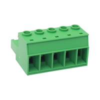 Bloc de bornes enfichables pour circuit imprimé (PCB) haute intensité, pas de 10,16 mm, 5EDGK-10.16