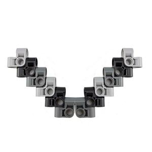 Connettore <span class=keywords><strong>1</strong></span> + <span class=keywords><strong>1</strong></span> Pin 2x2 giocattoli di plastica piegati Moc compatibili in mattoni giocattoli n. 44809 - Product Image 5