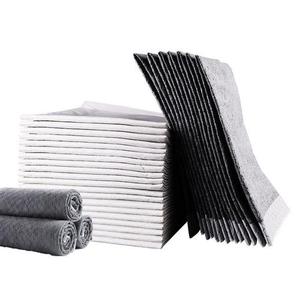 Tapis d'entraînement jetables pour chiens et chats, haute absorption, 45x60cm, avec matériau en tissu plastique imperméable et charbon actif - Product Image 5