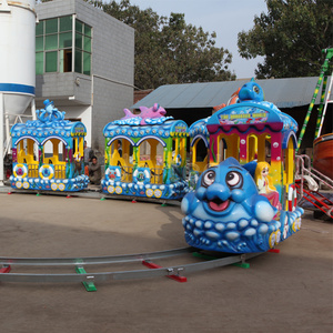 Nouveau design, manèges de <span class=keywords><strong>train</strong></span> sur rail à thème océanique de haute qualité, en fibre de verre et acier, capacité >500 kg, intérieur/extérieur, à vendre - Product Image 4