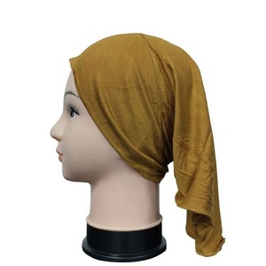 <span class=keywords><strong>Bonnet</strong></span> Turban Élastique Musulman Islamique en Jersey de Coton Extensible – Sous-Hijab pour Nuit et Sommeil – <span class=keywords><strong>Bonnet</strong></span> Turban pour Femmes et Filles Musulmanes - Product Image 3