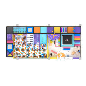 Équipement de terrain de jeu intérieur en mousse souple fantaisie pour enfants, <span class=keywords><strong>parc</strong></span> d'attractions personnalisé avec fosse à balles - Product Image 4